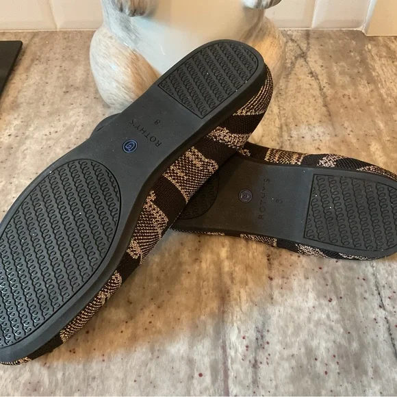 NWOT Rothy’s metallic flats - Picture 4 of 6